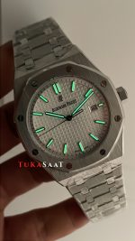 Audemars Piguet Royal Oak Beyaz Kadran 15510ST Replika Saat