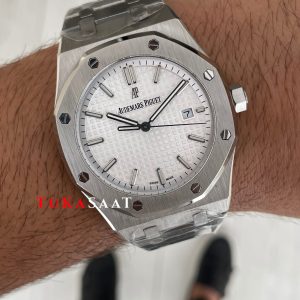 Audemars Piguet Royal Oak Beyaz Kadran 15510ST Replika Saat