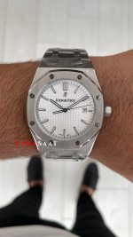 Audemars Piguet Royal Oak Beyaz Kadran 15510ST Replika Saat