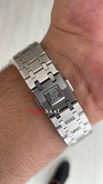 Audemars Piguet Royal Oak Chronograph 26240ST Mavi Kadran 41 mm Silver Replika Saat