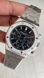 Audemars Piguet Royal Oak Chronograph 26240ST Siyah Kadran 41 mm Silver Replika Saat