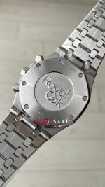 Audemars Piguet Royal Oak Chronograph 26331IP Gri Kadran 20th Anniversary 41mm Silver Replika Saat