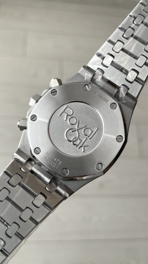 Audemars Piguet Royal Oak Chronograph 26331ST Panda Beyaz Kadran 41mm Silver Replika Saat