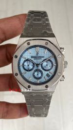 Audemars Piguet Royal Oak Chronograph Tifany 26331ST Ice Blue 41 mm Silver Replika Saat