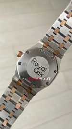Audemars Piguet Royal Oak Lady Diamond Beyaz Kadran 67651SR Silver Rose 33mm Kadın Replika Saat