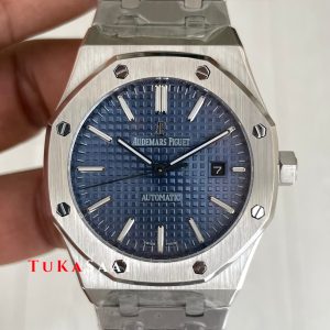 Audemars Piguet Royal Oak Mavi Kadran 15400ST Replika Saat