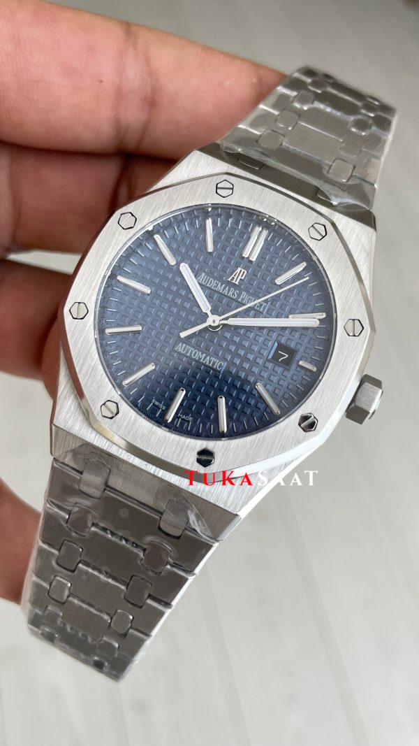 Audemars Piguet Royal Oak Mavi Kadran 15400ST Replika Saat Audemars Piguet Royal Oak Mavi Kadran 15400ST Replika Saat