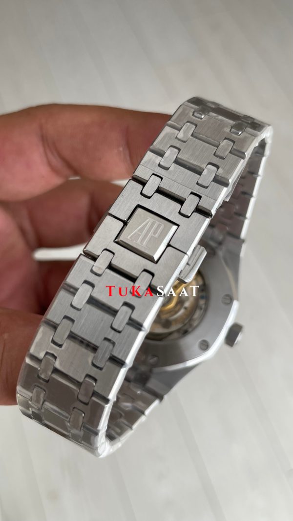 Audemars Piguet Royal Oak Mavi Kadran 15400ST Replika Saat Audemars Piguet Royal Oak Mavi Kadran 15400ST Replika Saat