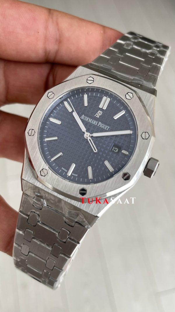 Audemars Piguet Royal Oak Mavi Kadran 15510ST Replika Saat