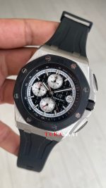 Audemars Piguet Royal Oak Offshore Chronograph Siyah Kadran 26400SO Rubber 43 mm Replika Saat