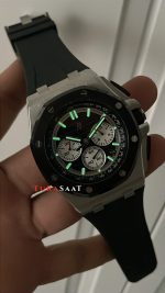Audemars Piguet Royal Oak Offshore Chronograph Siyah Kadran 26400SO Rubber Black Dial 43 mm Replika Saat