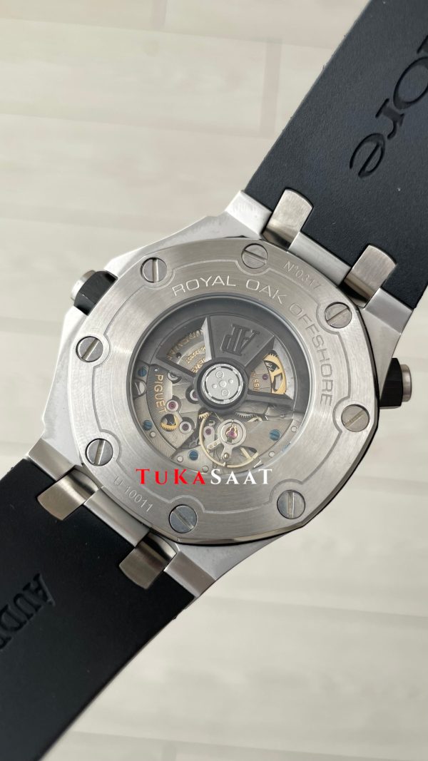 Audemars Piguet Royal Oak Offshore Diver 15720CN Siyah Kadran 42 mm Replika Saat Audemars Piguet Royal Oak Offshore Diver 15720CN Siyah Kadran 42 mm Replika Saat