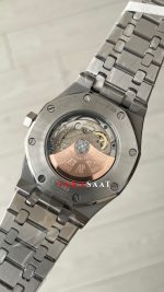 Audemars Piguet Royal Oak Siyah Kadran 15400ST Diamond Silver Replika Saat