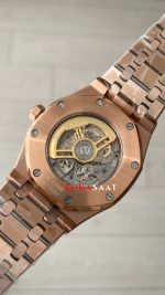 Audemars Piguet Royal Oak Siyah Kadran 15510OR 50th Anniversary Rose Replika Saat