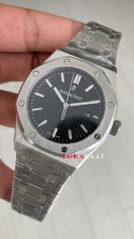 Audemars Piguet Royal Oak Siyah Kadran 15510ST Replika Saat - Görsel 11
