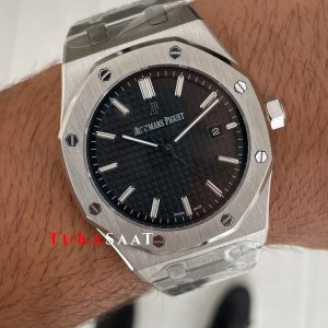 Audemars Piguet Royal Oak Siyah Kadran 15510ST Replika Saat