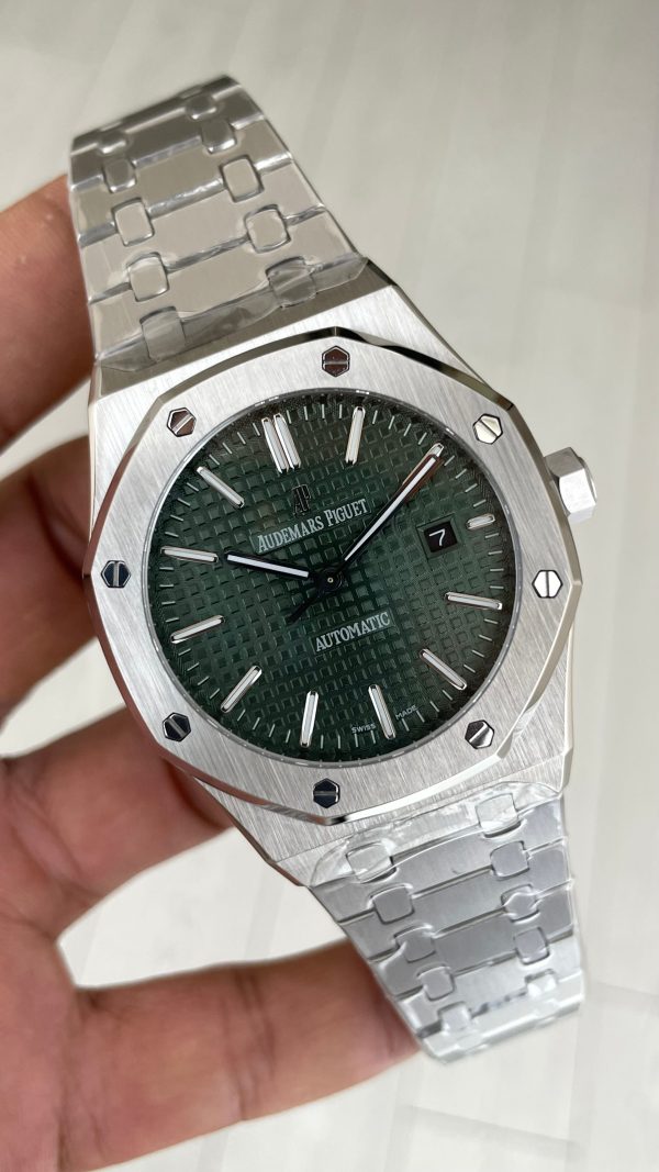 Audemars Piguet Royal Oak Yeşil Kadran 15400ST Replika Saat Audemars Piguet Royal Oak Yeşil Kadran 15400ST Replika Saat