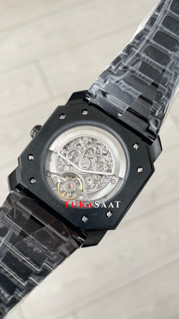 Bulgari Octo Finissimo Extra Thin 103077 Mat Black Eta Replika Saat Bulgari Octo Finissimo Extra Thin 103077 Mat Black Eta Replika Saat
