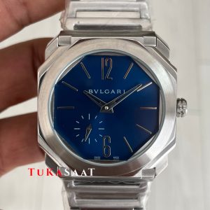Bulgari Octo Finissimo Extra Thin 103297 Mavi Kadran Eta Replika Saat