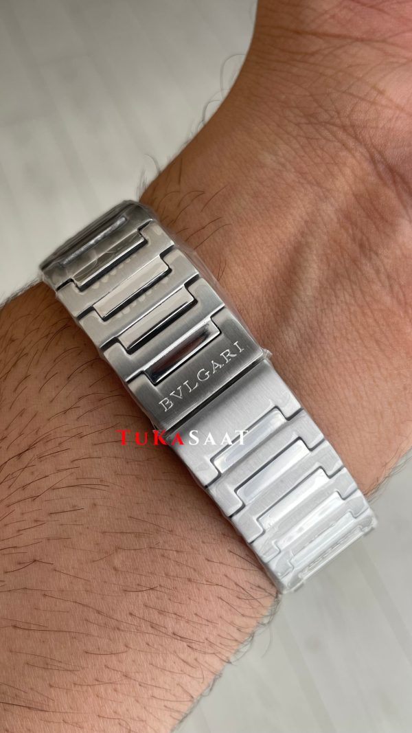 Bulgari Octo Finissimo Extra Thin 103297 Mavi Kadran Eta Replika Saat Bulgari Octo Finissimo Extra Thin 103297 Mavi Kadran Eta Replika Saat