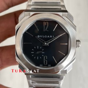 Bulgari Octo Finissimo Extra Thin 103297 Siyah Kadran Eta Replika Saat