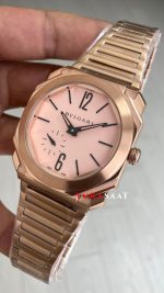 Bvlgari Octo Finissimo Extra Thin Rose 102912 Eta Replika Saat