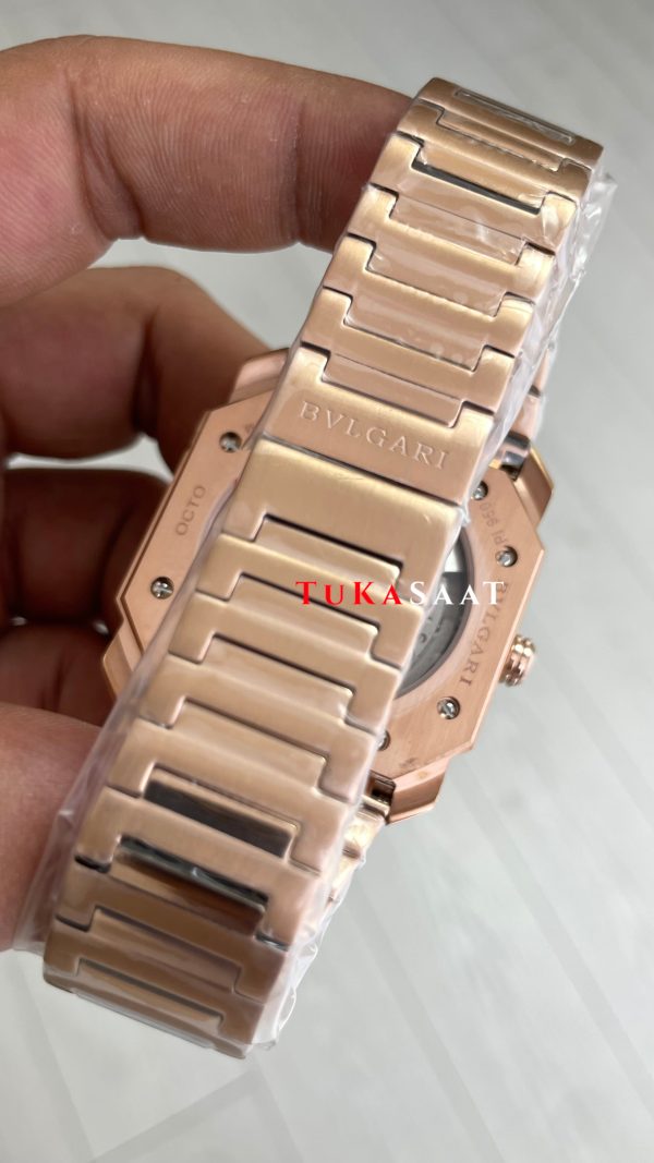 Bvlgari Octo Finissimo Extra Thin Rose 102912 Eta Replika Saat Bvlgari Octo Finissimo Extra Thin Rose 102912 Eta Replika Saat