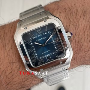 Cartier De Santos WSSA0030 Mavi Replika Saat