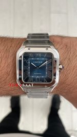Cartier De Santos WSSA0030 Mavi Replika Saat