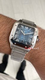 Cartier De Santos WSSA0030 Mavi Replika Saat