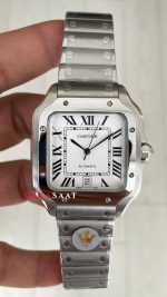 Cartier Santos WSSA0018 Beyaz Large 40mm
