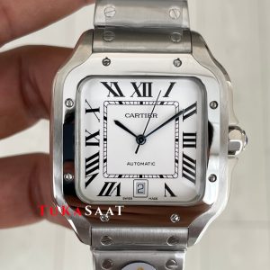 Cartier Santos WSSA0018 Beyaz Large 40mm