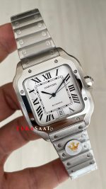 Cartier Santos WSSA0018 Beyaz Large 40mm