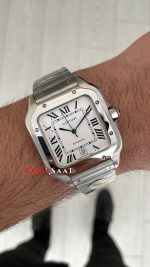 Cartier Santos WSSA0018 Beyaz Large 40mm