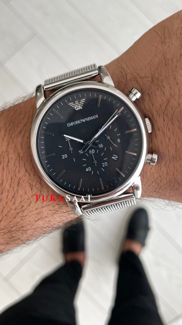 Emporio Armani AR 1808 Siyah Hasır Emporio Armani AR 1808 Siyah Hasır