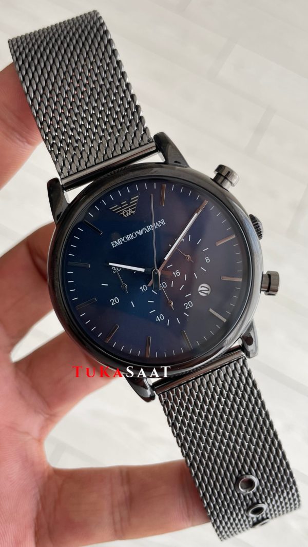 Emporio Armani AR 1979 Mavi Hasır PVD Black
