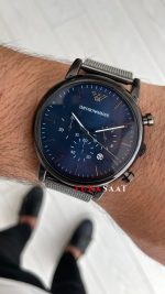 Emporio Armani AR 1979 Mavi Hasır PVD Black