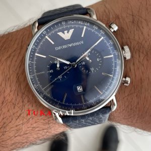 Emporio Armani AR11105 Mavi Deri