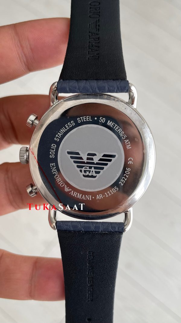 Emporio Armani AR11105 Mavi Deri