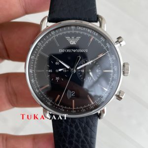Emporio Armani AR11143 Siyah Deri