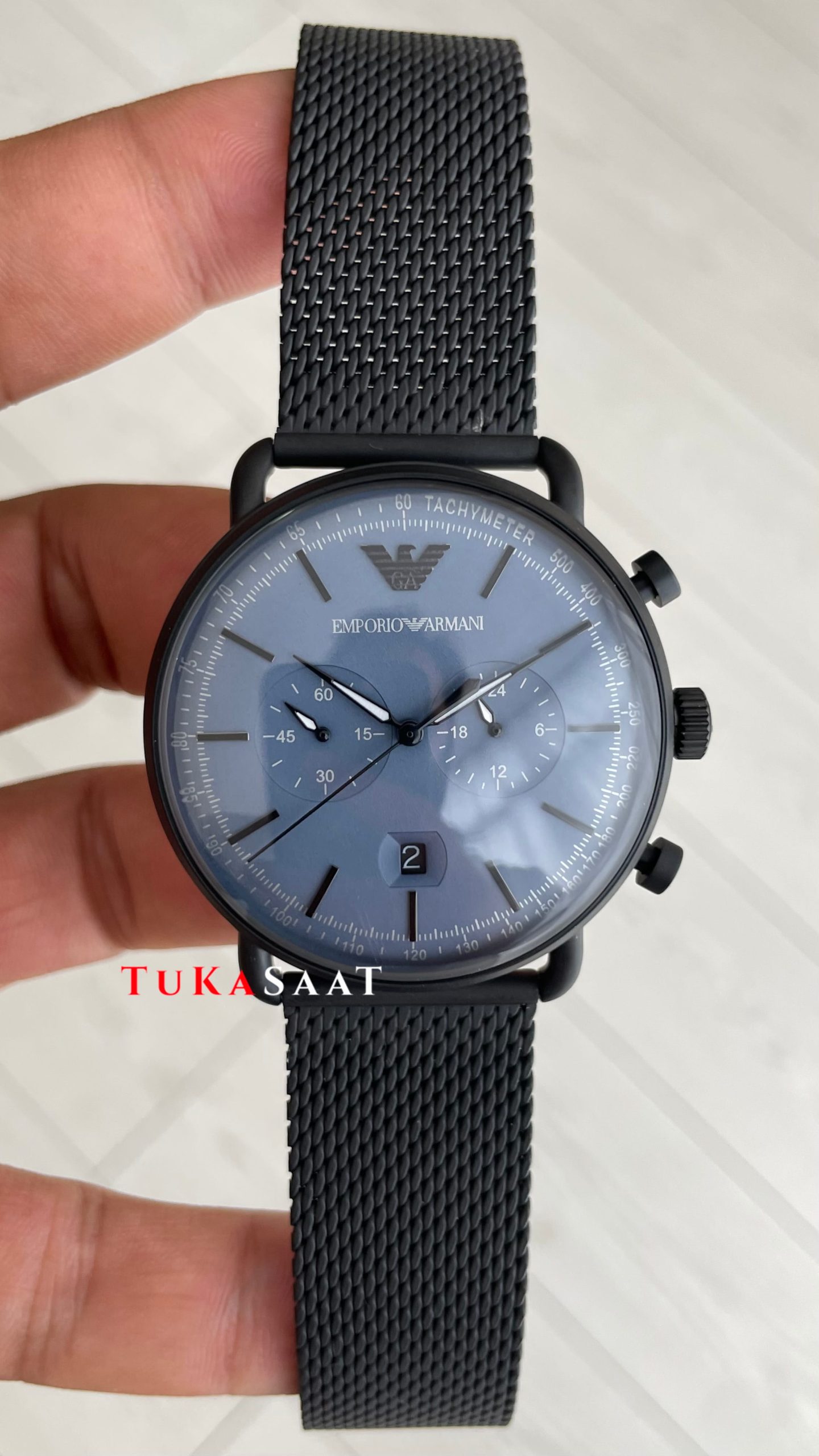 Emporio Armani AR11201 Mavi PVD Black Emporio Armani AR11201 Mavi PVD Black