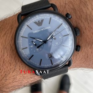 Emporio Armani AR11201 Mavi PVD Black