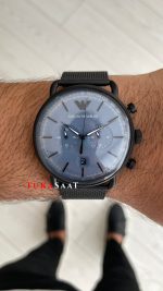 Emporio Armani AR11201 Mavi PVD Black