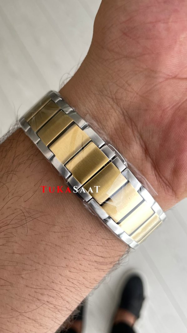 Emporio Armani AR11241 Siyah Two Tone Gold Emporio Armani AR11241 Siyah Two Tone Gold