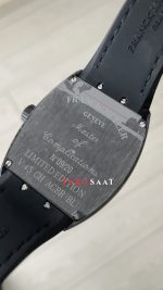 Franck Muller Vanguard Glacier Carbon V45 Black 44mm Super Clone Swiss ETA Saat ABF Factory