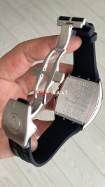 Franck Muller Vanguard Yachting Chronograph Siyah V45CCDT Silver 44mm Super Clone Swiss ETA Saat ABF Factory