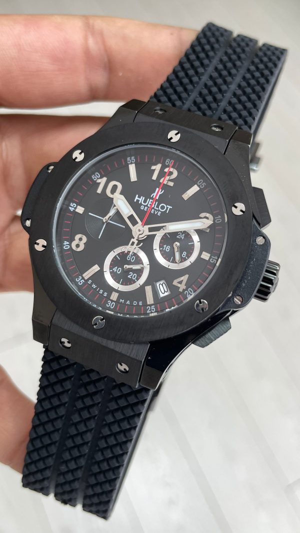 Hublot Big Bang Black Magic 44mm Replika Saat Hublot Big Bang Black Magic 44mm Replika Saat