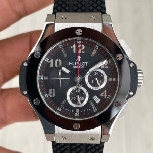 Hublot Big Bang Seramik 44mm Silver Replika Saat