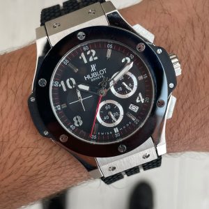Hublot Big Bang Seramik 44mm Silver Replika Saat