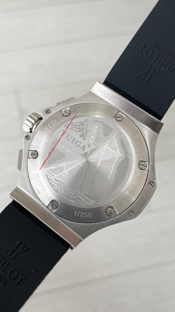 Hublot Big Bang Seramik 44mm Silver Replika Saat Hublot Big Bang Seramik 44mm Silver Replika Saat